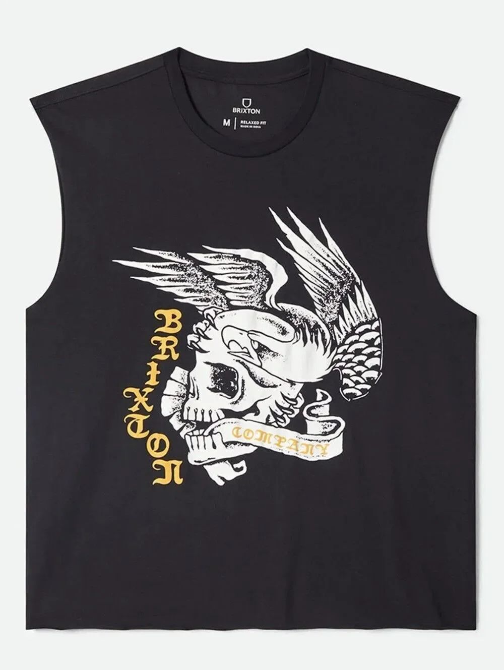 Brixton Wolcott Worn In Boxy Muscle Tee